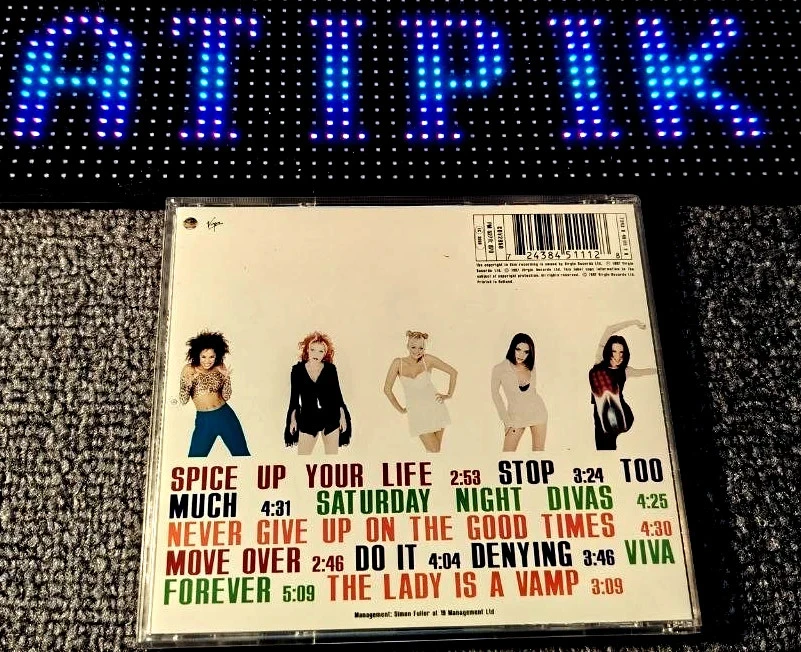 🌍 Spice Girls "Spiceworld" Cd Virgin 1997 - Prensado Holanda 29 Años 🔥 – photo 2